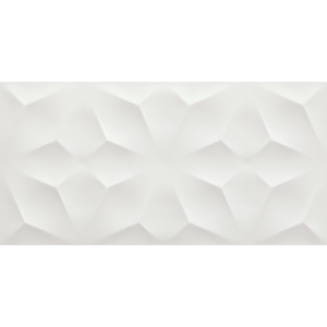 ATLAS CONCORDE 3D wall Diamond White Matt 40x80 Matt
