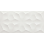 ATLAS CONCORDE 3D wall Diamond White Matt 40x80 Matt