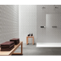 ATLAS CONCORDE 3D wall Diamond White Matt 40x80 Matt
