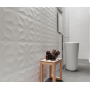ATLAS CONCORDE 3d wall Diamond White Matt 40x80 Matt