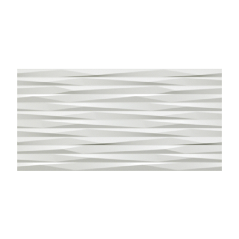 ATLAS CONCORDE 3d wall Blade White Matt 40x80 Matt