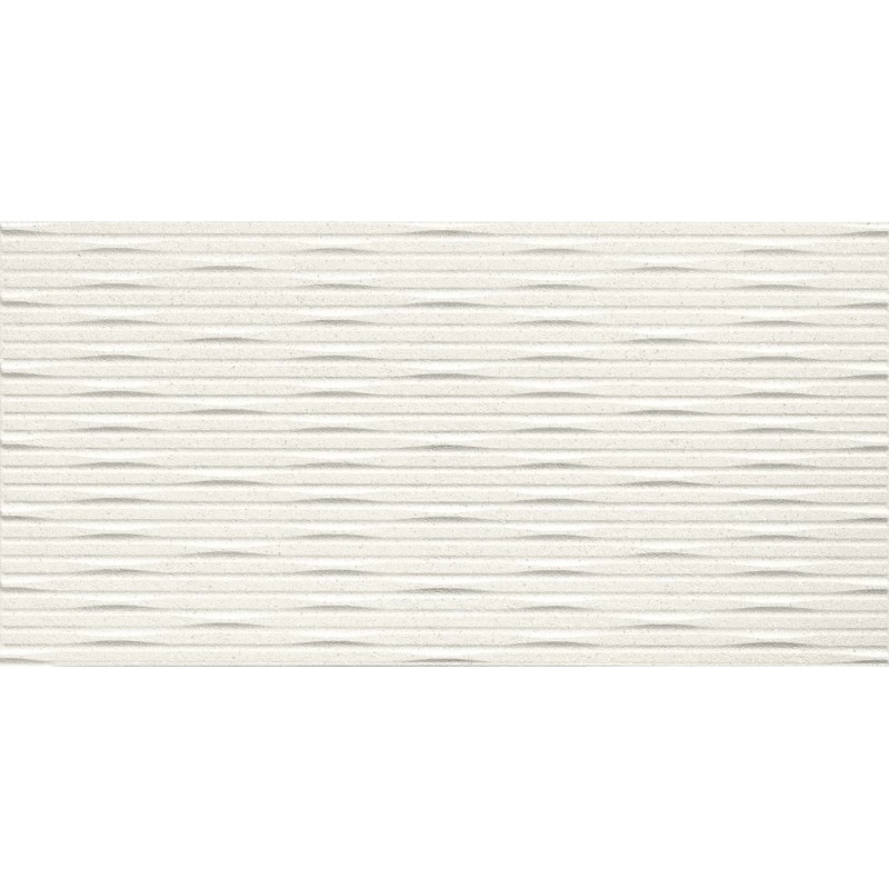 ATLAS CONCORDE 3d Wall Carve Whittle White 40x80 Matt