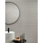 ATLAS CONCORDE 3d Wall Carve Squares Pearl 40x80 Matt