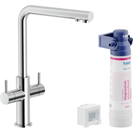 NOBILI SOURCE FILTER DUAL-CONTROL MIXER WITH KITCHEN FILTERING SYSTEM